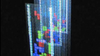 Water Droplets Create Multilayered Display